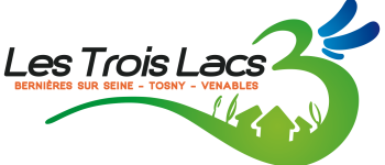 LES 3 LACS -logo noir